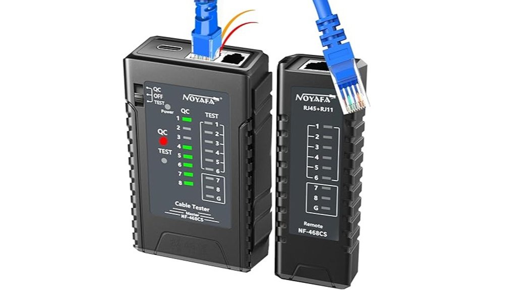 nf 468cs rj45 rj11 tester