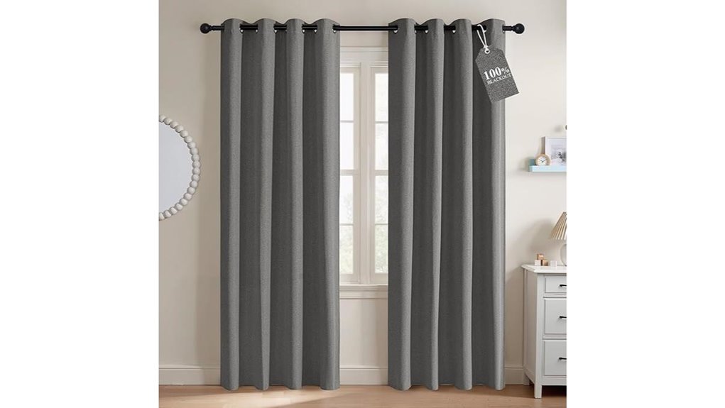 nicetown blackout curtain panels