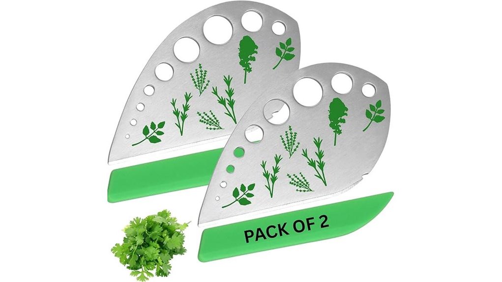 nine hole stainless herb peeler