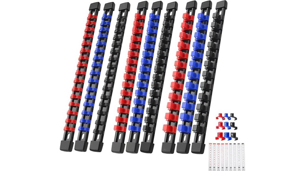 nine piece socket drawer organizer