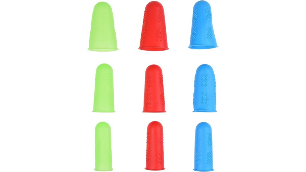 nine silicone glue caps
