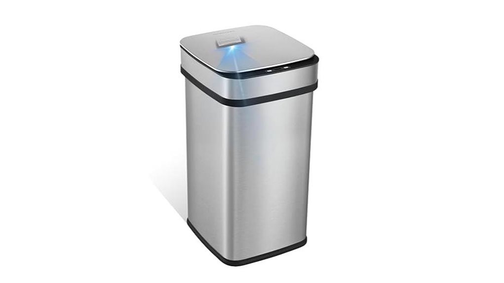 ninestars 13 gallon odor neutralizing trash can