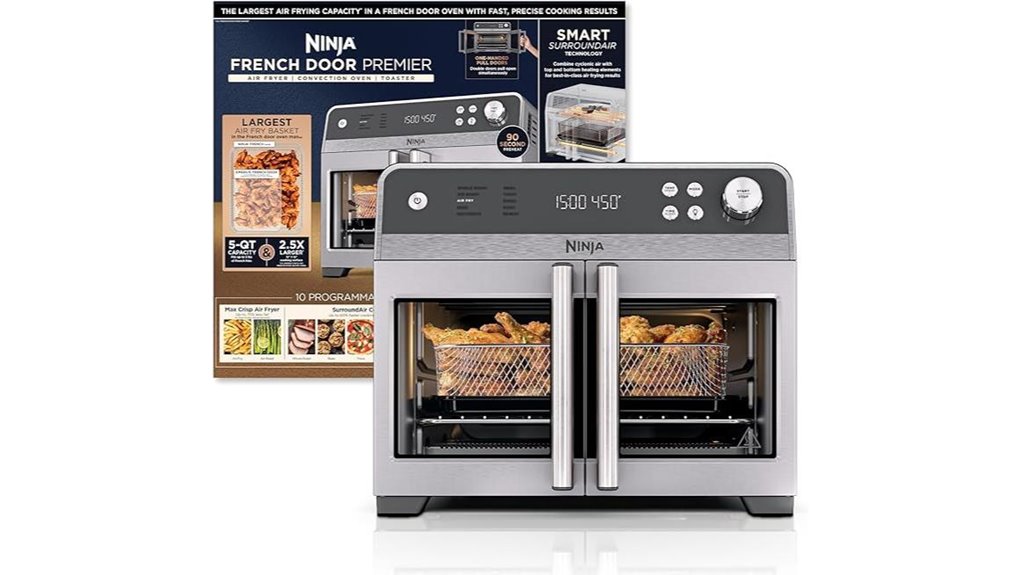 ninja frenchdoor airfryeroven fo101