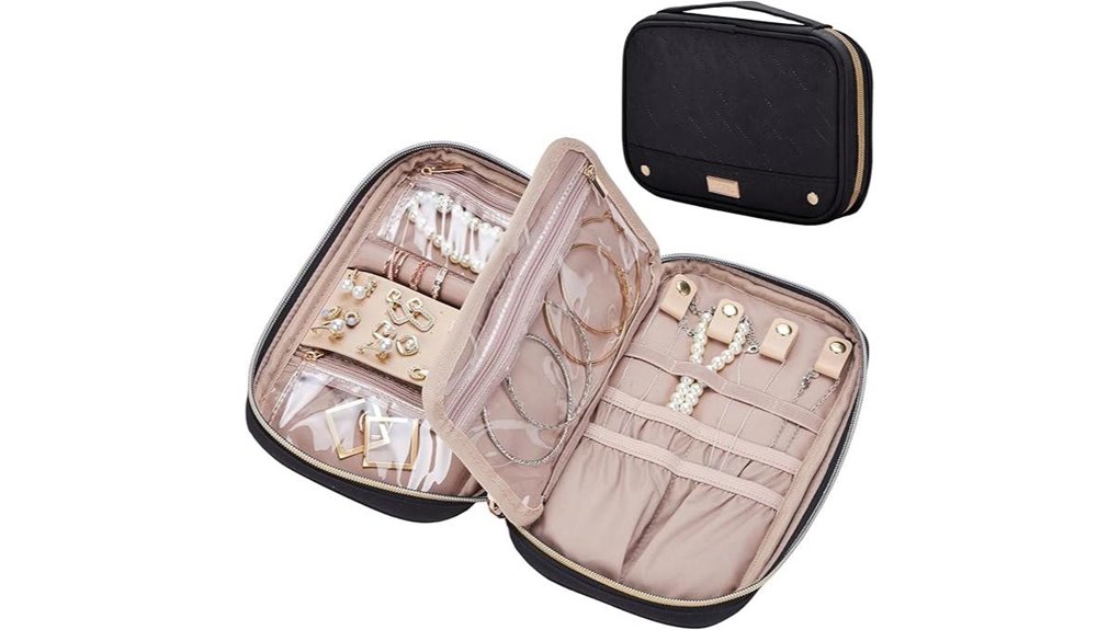 nishel black travel case
