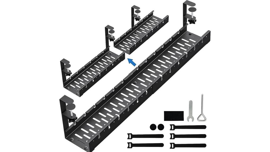 no drill extendable cable tray