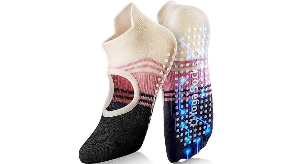 non slip barre yoga socks