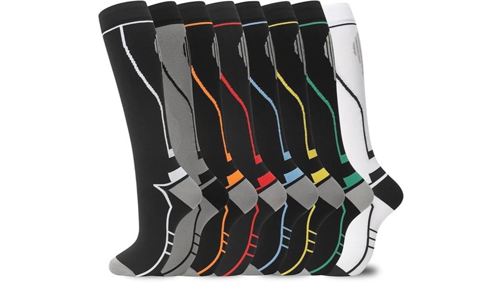 nurses knee high compression socks