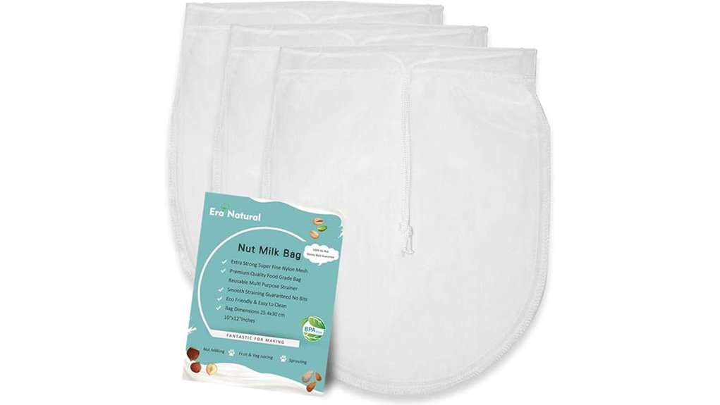 nut milk bag set 3 pack