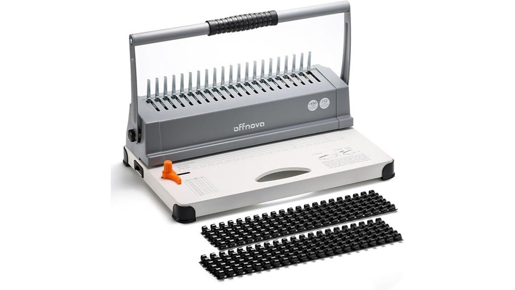 offnova 21 hole paper comb
