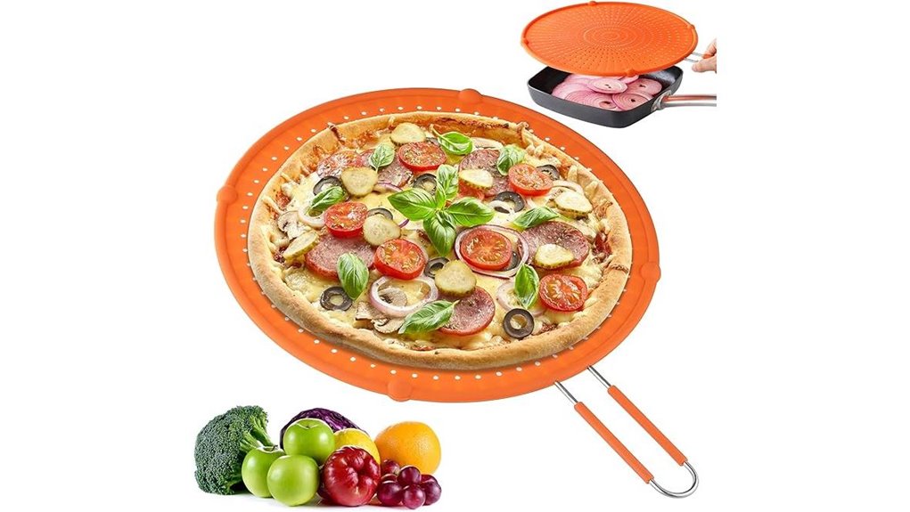 ohola orange silicone grease splatter