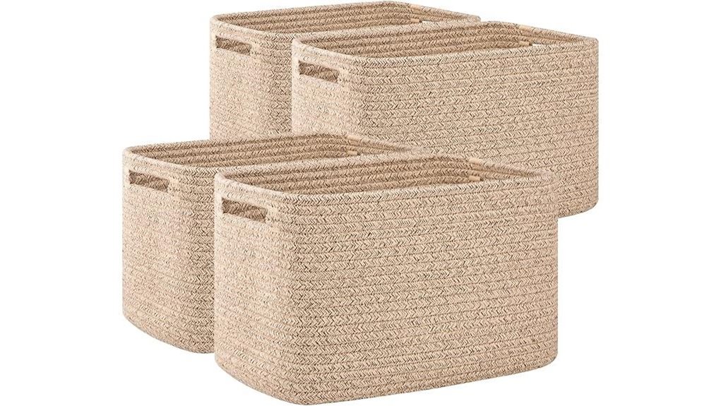 oiahomy four woven baskets