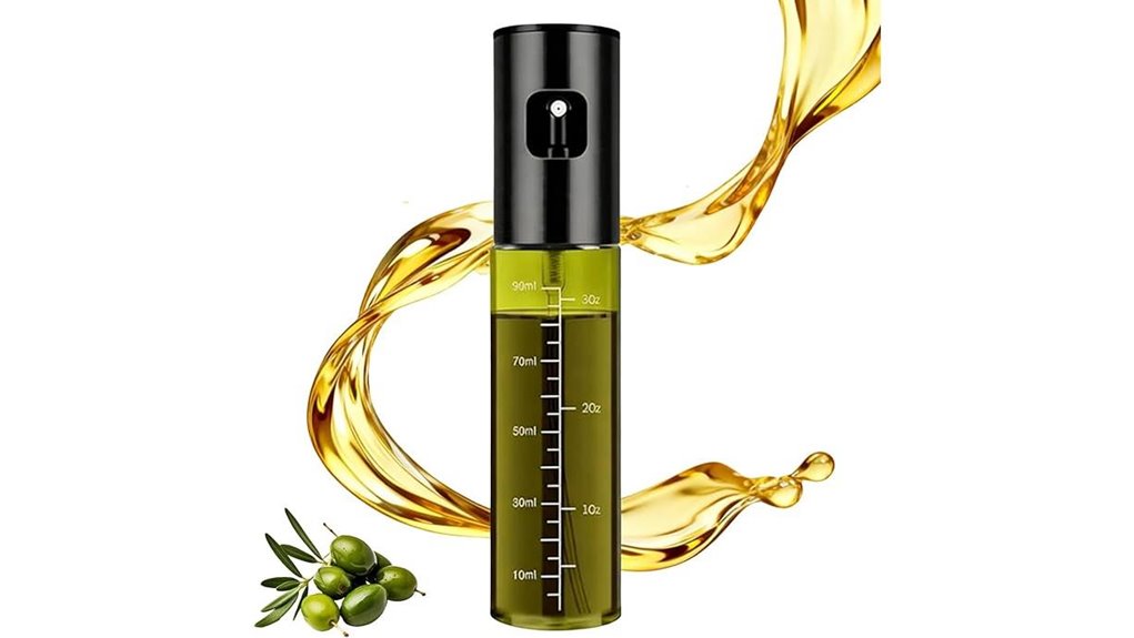 oil spray bottle with scale 100ml