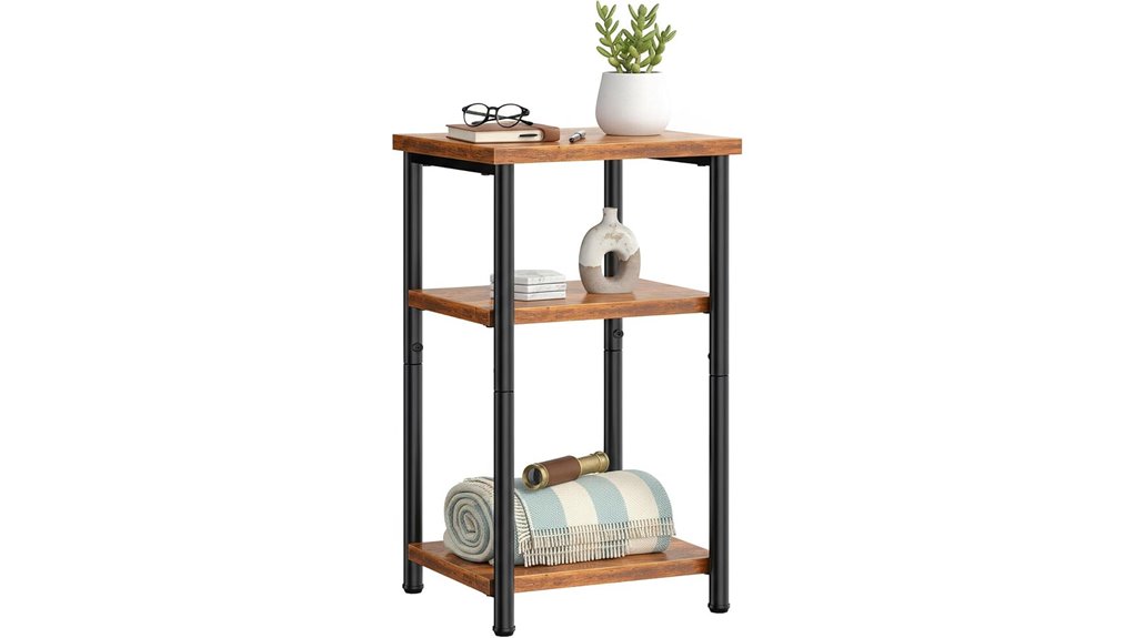 olixis adjustable feet end table