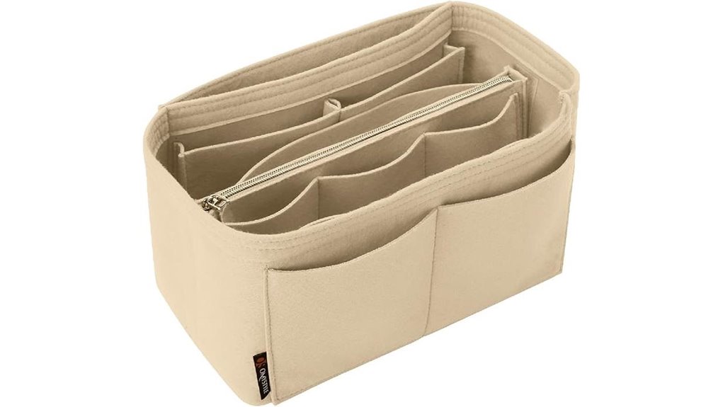omystyle purse organizer insert sizes