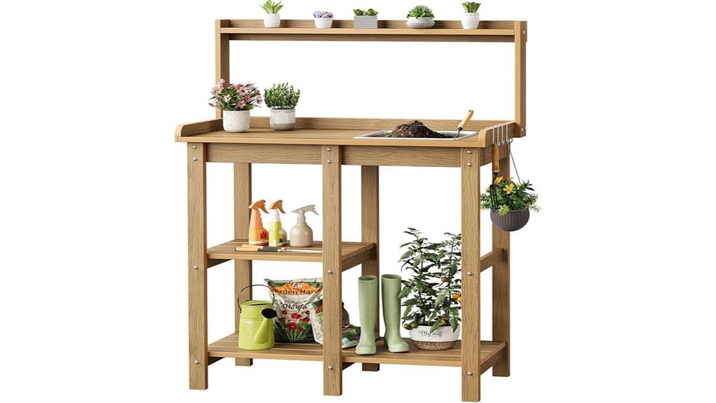 onbrill outdoor storage bench