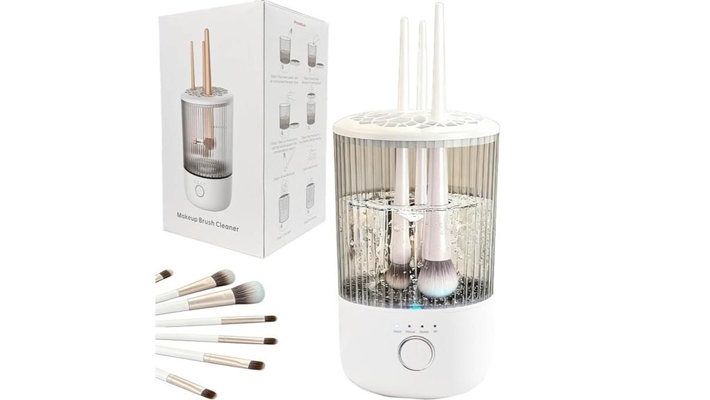 one click electric brush cleaner
