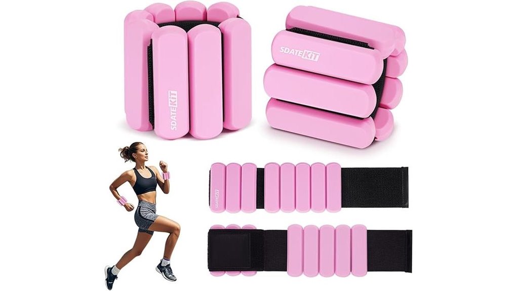 one pound silicone wrist ankle pack