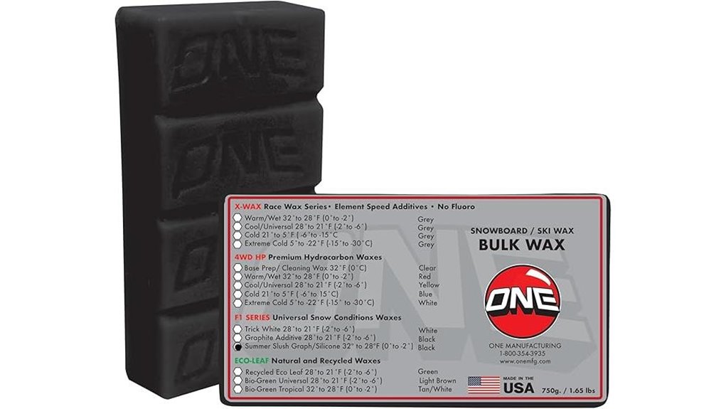 one wax summer slush wax