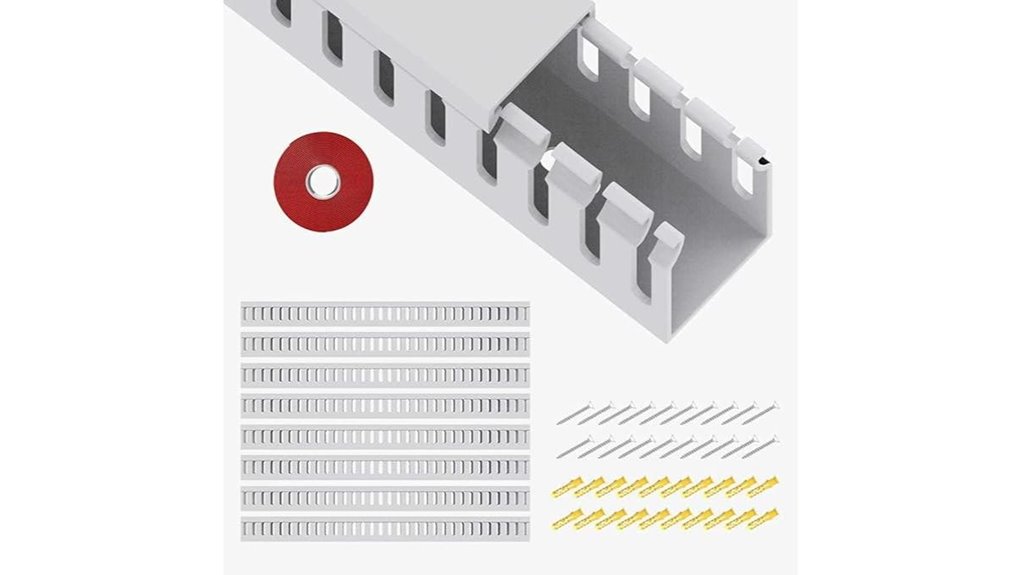 open slot cable raceway ducts