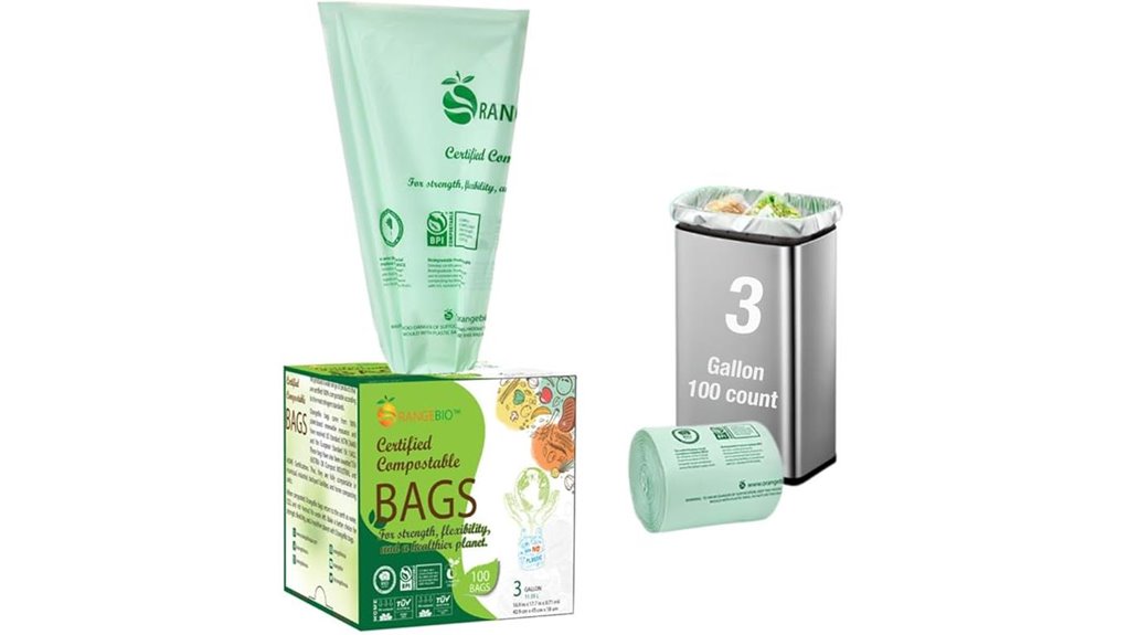 orangebio 3 gallon compostable bags