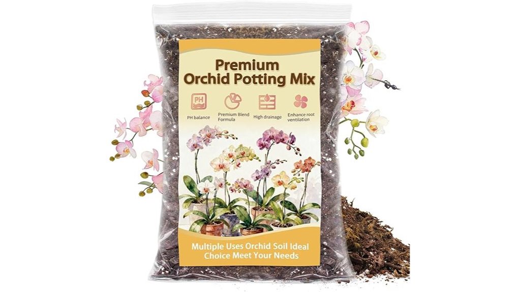 orchid potting mix components