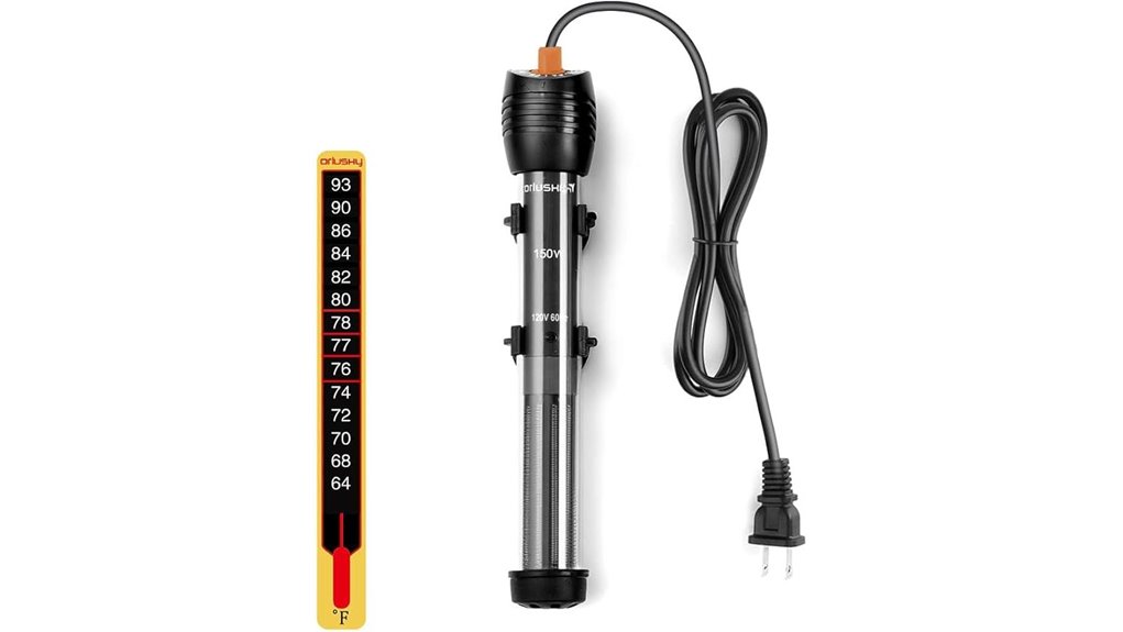 orlushy 150w submersible heater