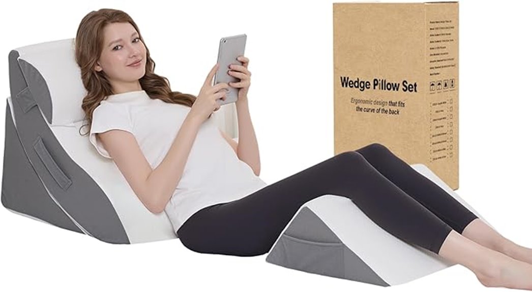orthopedic 4 count memory foam