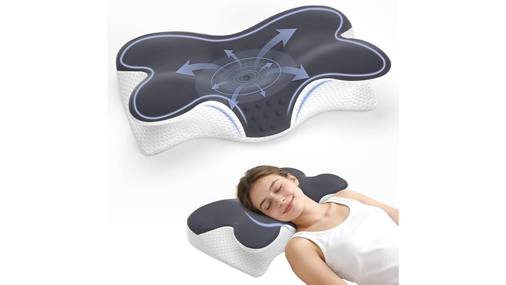 orthopedic cervical pillowcase included