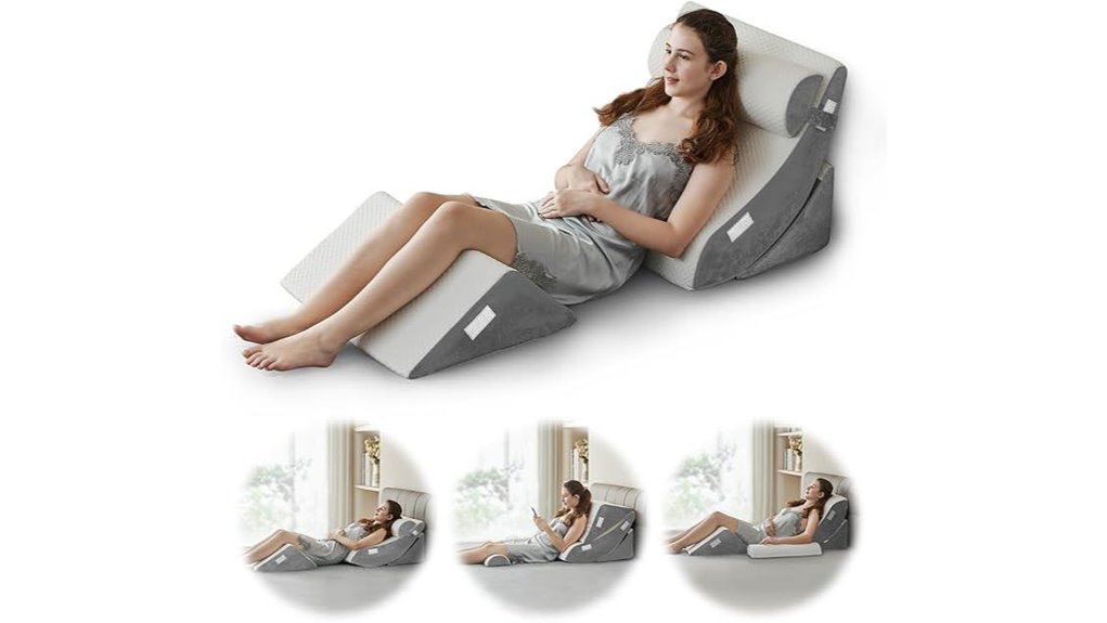 orthopedic triangle wedge pillow