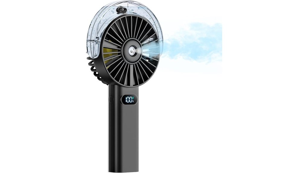 otlonpe 4000mah misting fan