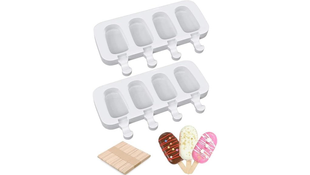 ouddy silicone molds pair