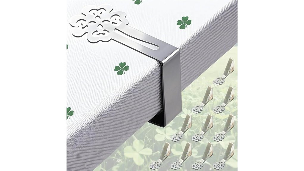 outdoor stainless 10 pack clips