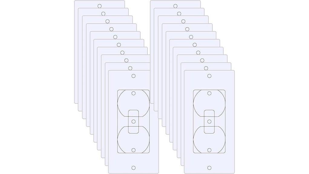 outlet foam draft seal