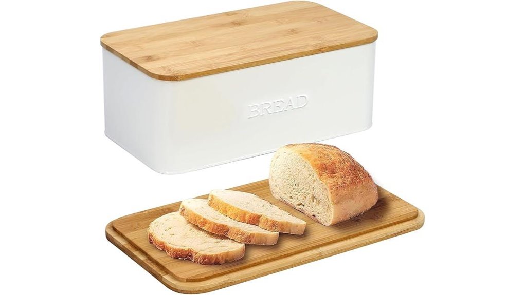 outshine bread box with lid