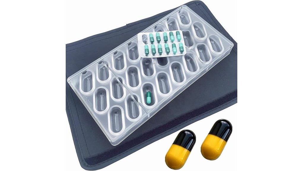 oval 24 cup capsule mold