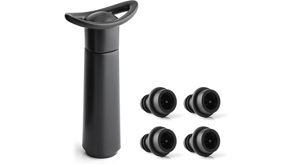 owo wine 4 stopper preserver