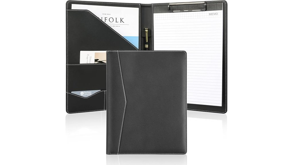 pacific mailer padfolio organizer