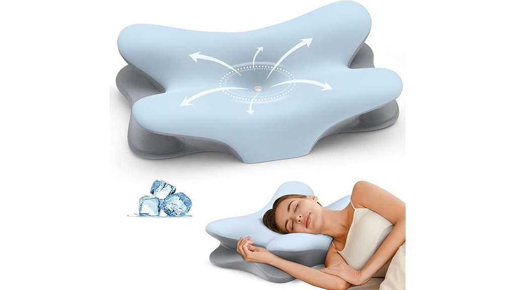 pain relief cooling cervical pillow