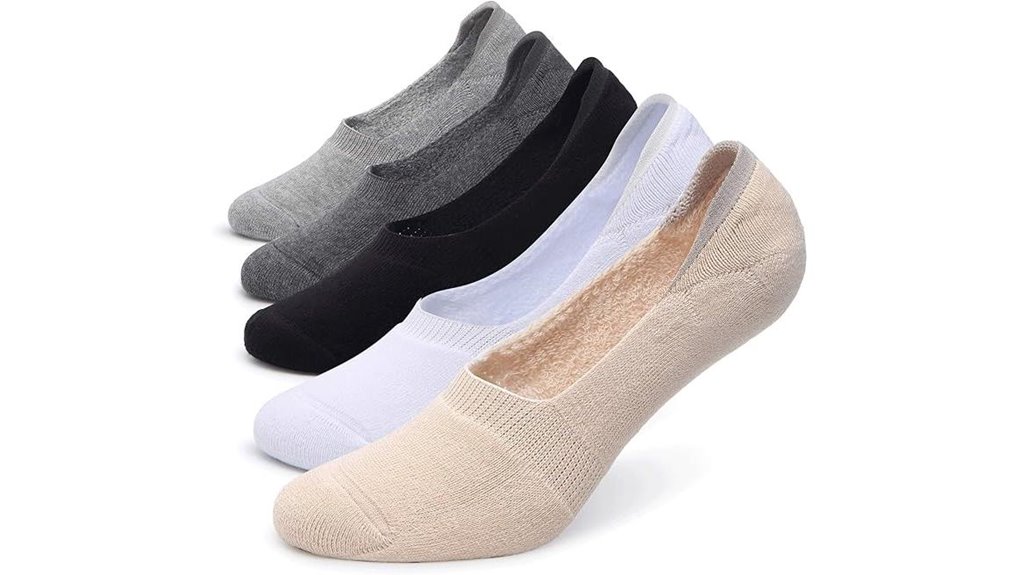 pareberry women s thick cushion no show socks