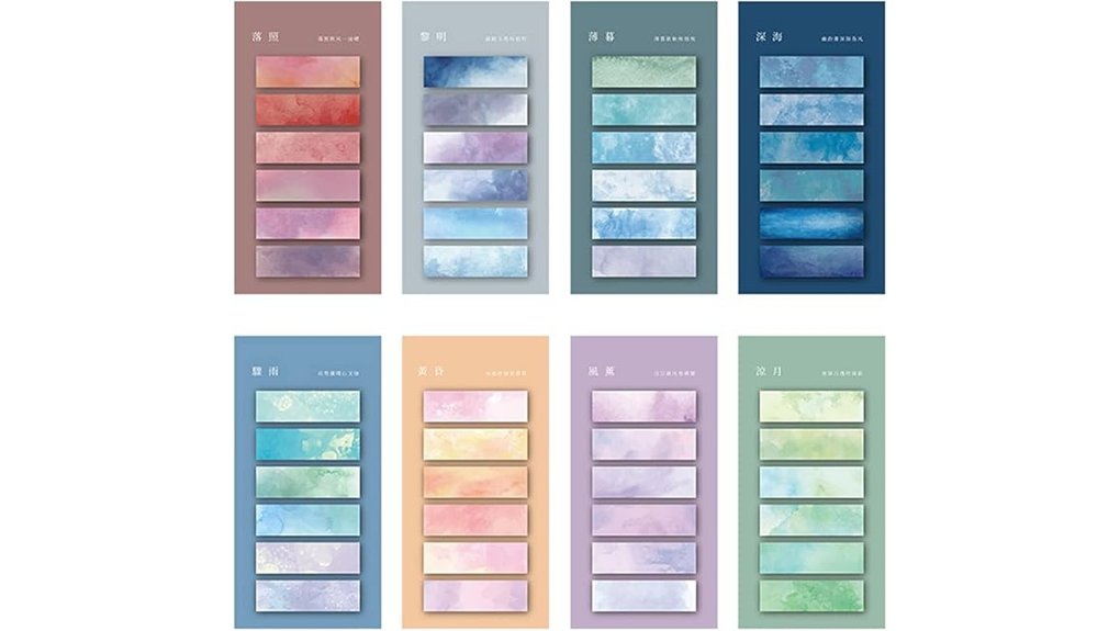pastel sticky 960 sheet pack