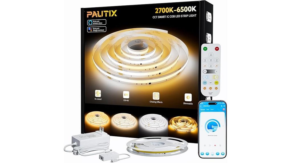 pautix alexa controlled led strip