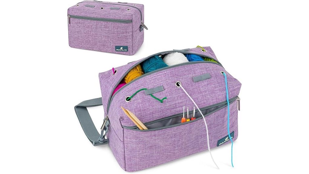pavilia yarn organizer bag