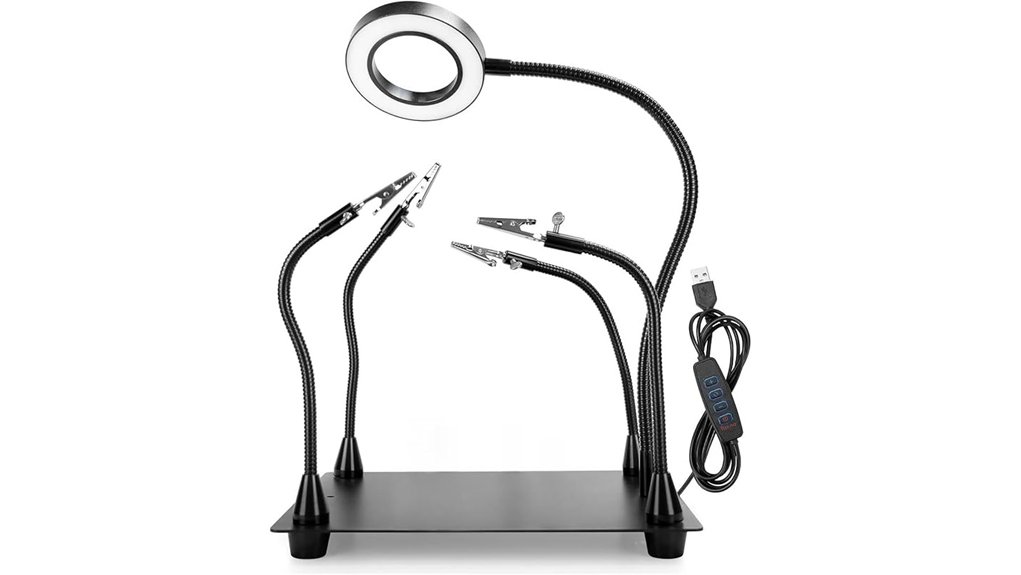 pcb third hand magnifier