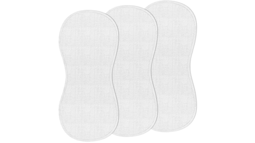 peanut shaped changing pad liners