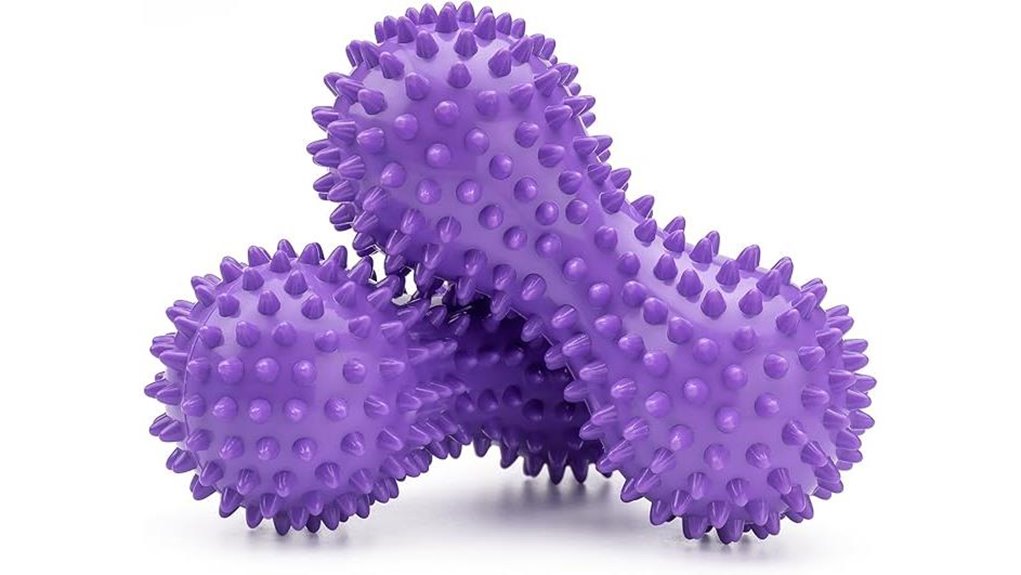 peanut shaped pvc massage balls