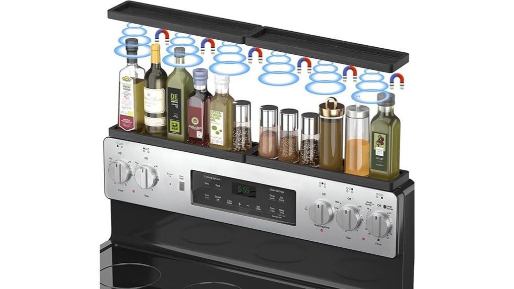 peker magnetic stove top shelf