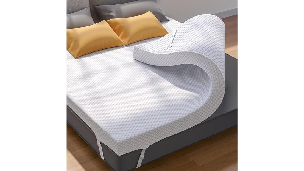 perlecare gel foam topper