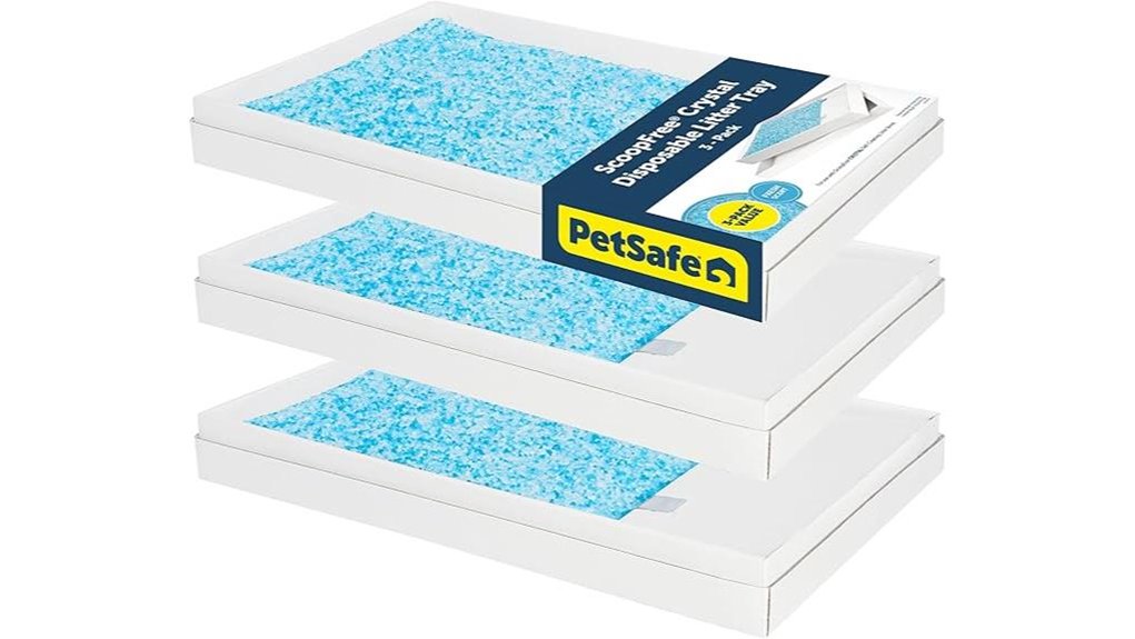 petsafe crystal 3 pack litter