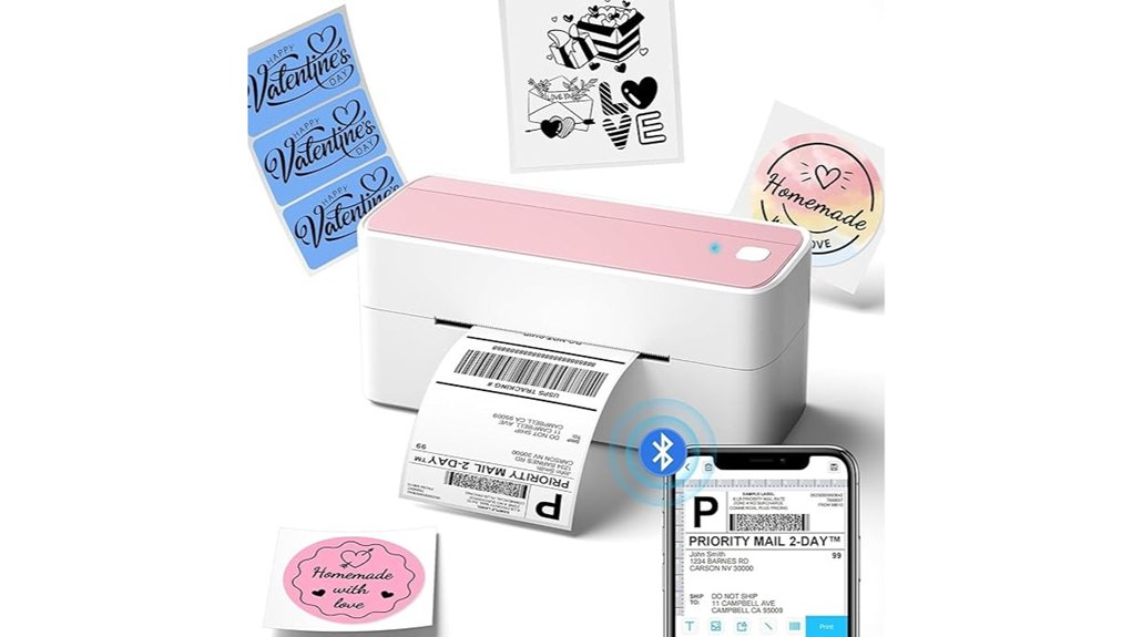 phomemo bluetooth label printer