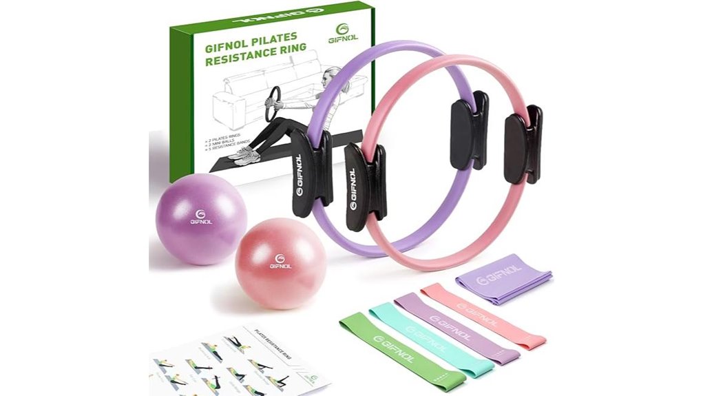 pilates ring and ball set